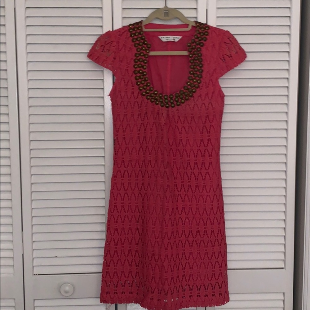 Trina Turk pink dress